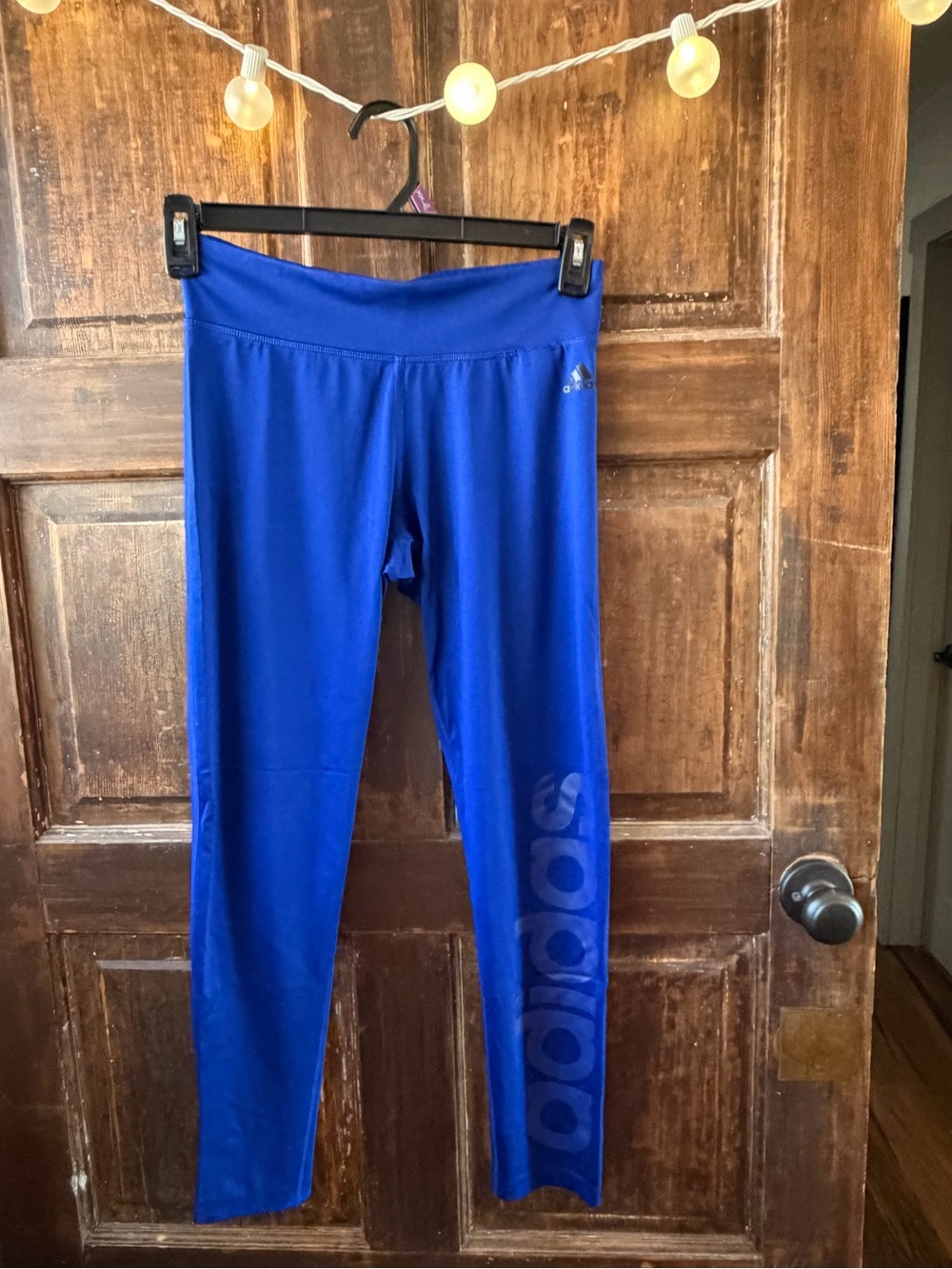 Adidas Blue Athletic Leggings